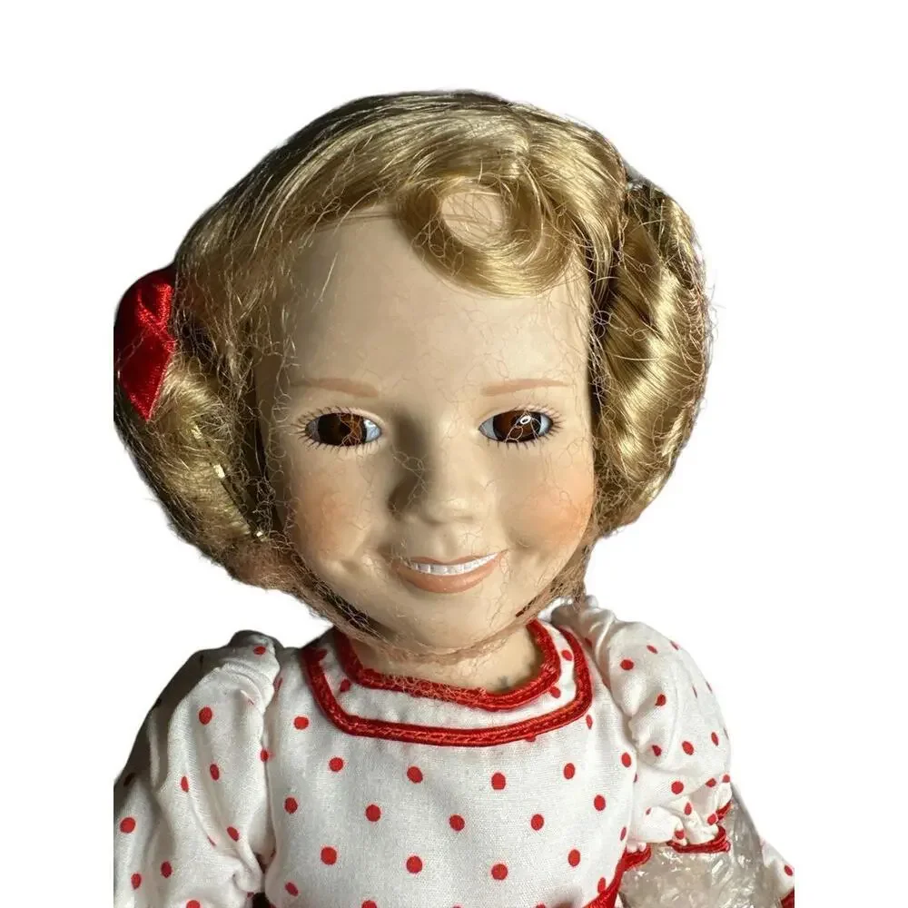 Doll DANBURY MINT Shirley Temple Stand Up & Cheer Doll 13 Inch Dolls Of Silver S